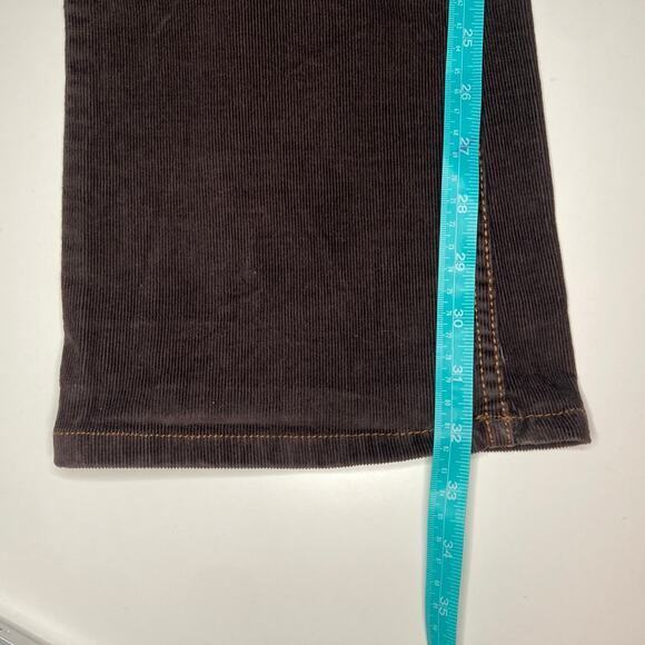 Squeeze Jeans Vintage Women's Brown Corduroy Bootcut Pants - Picture 7 of 7